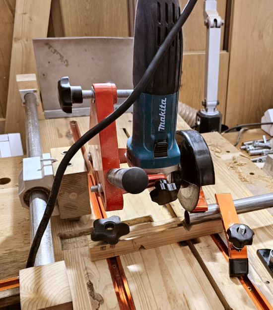 Angle Grinder Pipe Jig