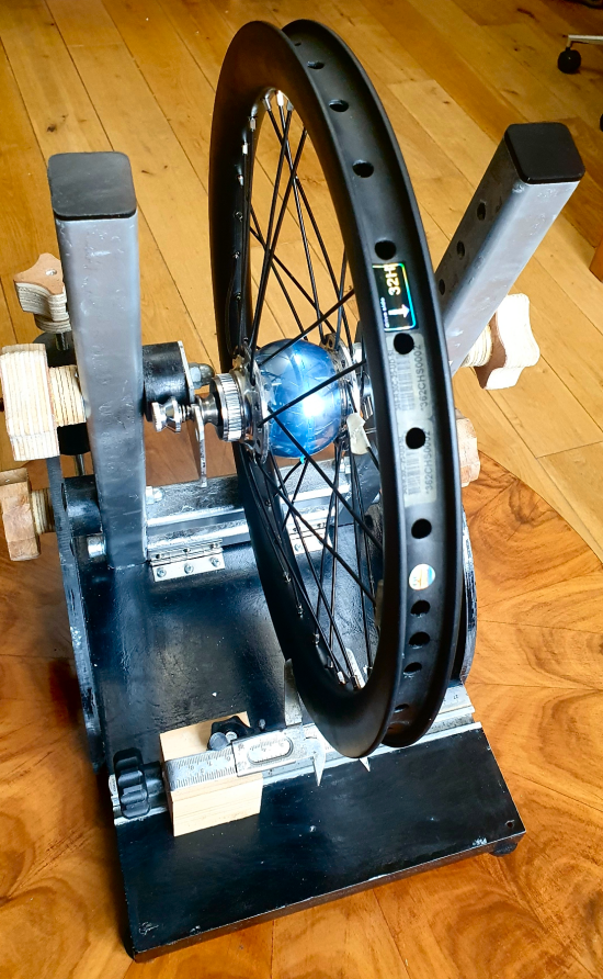 DIY Wheel Truing Stand